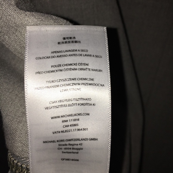 NWT MICHAEL MICHAEL KORS SIZE 10 PEARL HEATHER BASICS DRESS - Picture 8 of 10